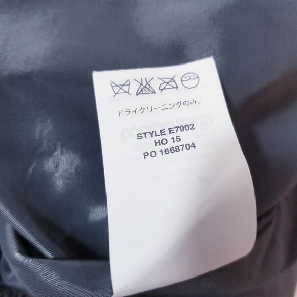 J. Crew Wool Blend Gray Chevron Print Sheath Dress Professional Work - Picture 11 of 13